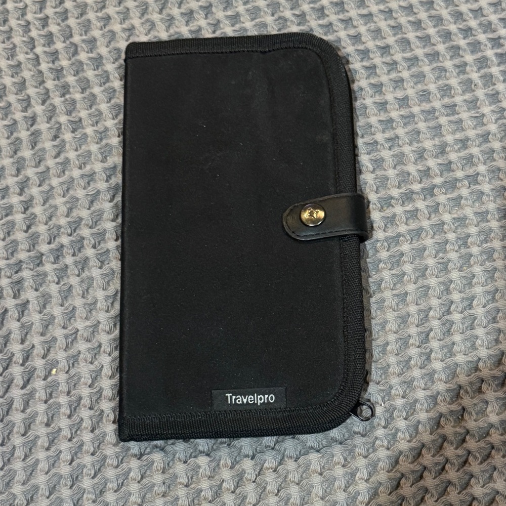 Travelpro Black Organizer and Accessory Pouch